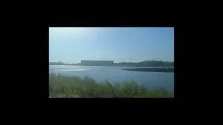 Природа и город рядом#утреняяастана#дамба .