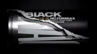 Montana BLACK Artist Edition 018 by RACHE - BLK 9001 Black