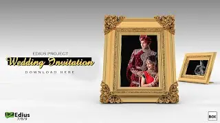 Edius 7 8 9 Golden Frem Save The Date Title I Golden Frem Wedding Invitation Title Project I