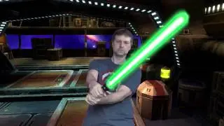 Green Screen Lightsaber Play