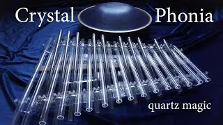 Crystal'O'phonia in Gonio - embient music with quartz harp, ravvast & flute, sound healing, chill