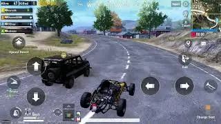 Funny car race |Cheating|PUBG Mobile