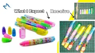 Push up eraser unboxing| Rocket eraser for artist| Best eraser ever| Eraser for beginner| #art