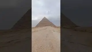 Pyramid of Kheops and Pyramid of Khafre Giza Egypt