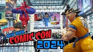 New York Comic Con 2024 IS HERE! MY FIRST NYCC EVER! FUNKO, THRILL JOY, MARVEL, DISNEY, AND MORE!