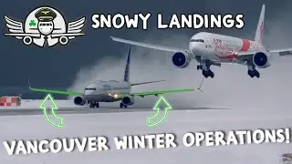 Icy Insight! WINTER Snowy Operations at Vancouver Airport