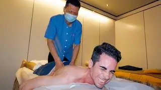 ASMR: Blind Therapist's Incredible Touch - Strong Chinese Massage (His Hands Feel Everything!)