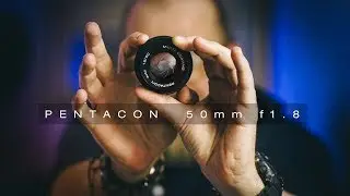 Why PENTACON 50mm f1.8 lens is GREAT for a PRO shooter (PHOTO/VIDEO samples)