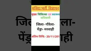 cg job notification 2021| 2021| cg job 2021| cg teacher vacancy|cg govt job 