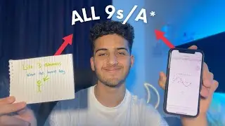 How I Make Flashcards for All 9s/A*s (GCSE & A level)