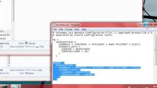 connect to oracle by using ready script(batch file & sql file)