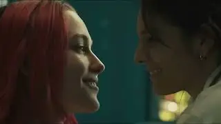 Victoria Pedretti and Caitlin Stasey caught up in a breathy Lesbian Kiss_f4AQSqPWsas #000