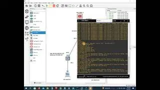 4-Linked Fortigate Virtual machine(VMWare) and Vlans routing through MultiLayer Switch all with GNS3