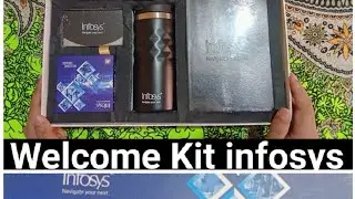 Unboxing welcome kit Infosys 2021-2022