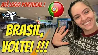 VOLTEI  BRASIL, que Saudade de tudo isso!! 🇧🇷 🇵🇹 #portugal