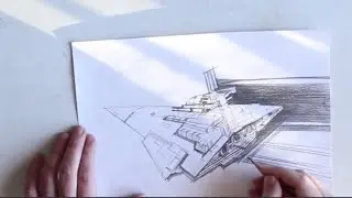 Как проводить прямую линию без линейки / How To Draw A Straight Line Without a Ruler