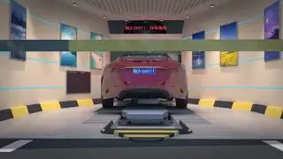 Round Automatic Car Parking System Video