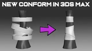 How to Use New Conform in 3ds Max: Step by Step #3dsmax #tipsandtricks #3dsmax2025