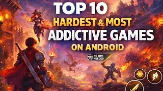 Top 10 Hardest & Most Addictive Offline Games on Android (No WiFi Needed)