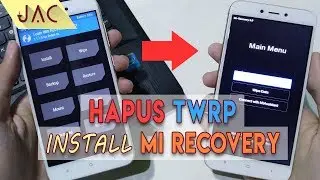 Install Stock Recovery Original Xiaomi Redmi 4X Santoni [JAC Art Code]