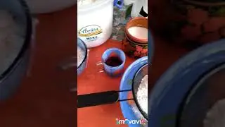 Вьетнамские пельмени из свекольного сока.