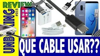 QUE CABLE DE DATOS CARGA RAPIDA USAR IPHONE X SAMSUMG S9