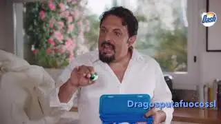 Nuovo spot Dash Pods / Enrico Brignano sostituisce F.Totti