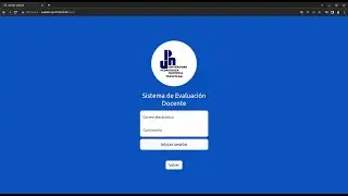 UPN212ed Iniciar sesión en el sistema