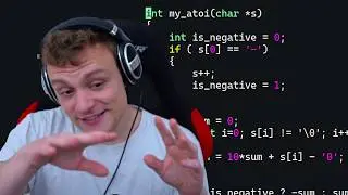 Coding atoi in C