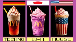 Grimace Shake: Different Countries and music styles (TECHNO,  LO-FI, HOUSE)