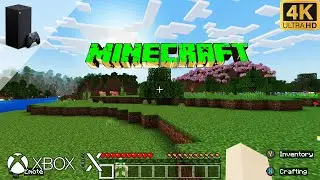 Minecraft - Xbox Series X Gameplay 4K