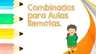 COMBINADOS para Aulas Remotas para Educação Infantil.  #artemundodesenho