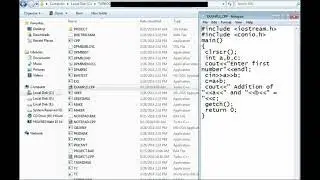 How to Copy  C++ Code from Turbo C++ to Notepad