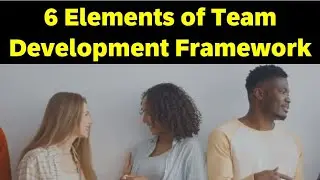 6 elements of team development framework