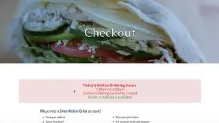 How to do a Test Order using Smart Online Order