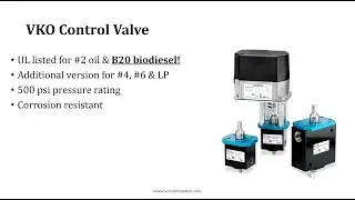 VKO Oil Flow Control Valve - approved for B20!