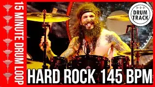 Drum Beat 145 bpm - Groove Drum Track 145 BPM HARD ROCK | Batería 145 BPM HARD ROCK