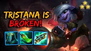 I Tried Tristana and Got an EASY 1st Place (TFT)