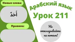 Начните сейчас! Арабский язык для начинающих. Урок 211
