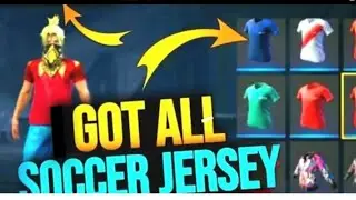 I Got ALL FOOTBALL JERSEY IN | FREE FIRE||  LUCK ROYAL