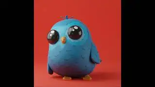 Little bird | Animation Blender
