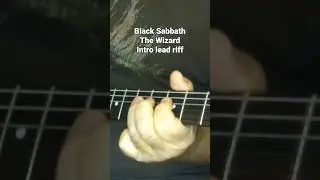 The Wizard Intro lead Riff “Black Sabbath” Guitar Lesson👇learn the song👇