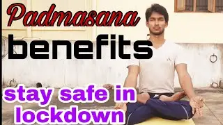 Lockdown yoga/ improve health - Yogadaily / Padmasana -Steve Ed J #yoga #lockdown
