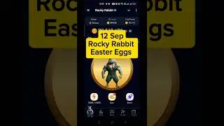 Rocky Rabbit Easter Eggs 12 & 13 September | Rocky Rabbit Daily Combo Today September 12, 2024