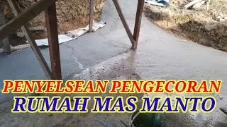 PENGECORAN RUMAH MAS MANTO SUDAH SELSE