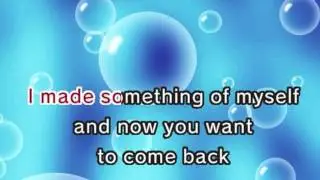 Kelly Clarkson - Piece by Piece (Karaoke and Lyrics Version)