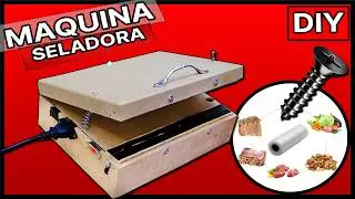 Como Fazer uma MAQUINA SELADORA! Esquenta em 3 segundos 🔥