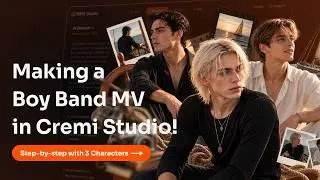 How to Make a 3-Character AI Music Video | Cremi Studio Tutorial