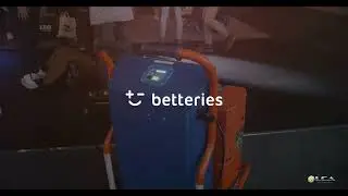 Control your power on location with betteries