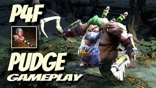 DOTA2 Pudge Gameplay! HOOK?? No Problem!